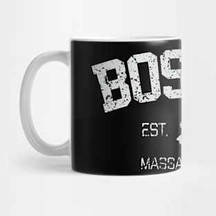 Vintage Boston Massachusetts Est. 1630 Souvenir Mug